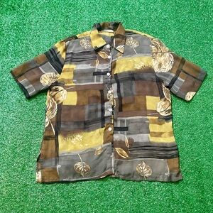 Multicolor Button Down Shirt